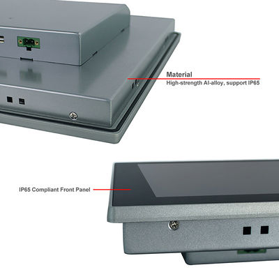 1280 × 1024 NTSC شاشة تعمل باللمس بالسعة 450cd / M2 سبائك الألومنيوم PCAP