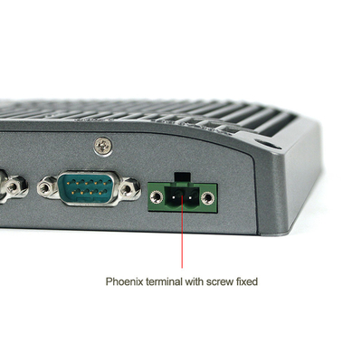 HDMI الكمبيوتر المضمن بدون مروحة وعرة DC9V وحدة المعالجة المركزية I5-8265U 25W