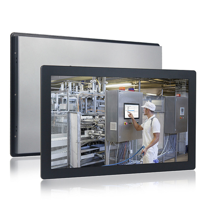 لوحة تركيب Core I5 ​​Industrial HMI Panel PC Windows11 IP65 تعمل باللمس HMI الكمبيوتر