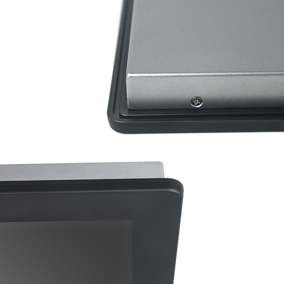 PCAP Touch Embedded Industrial Panel PC Computer Wall Mount Front IP65