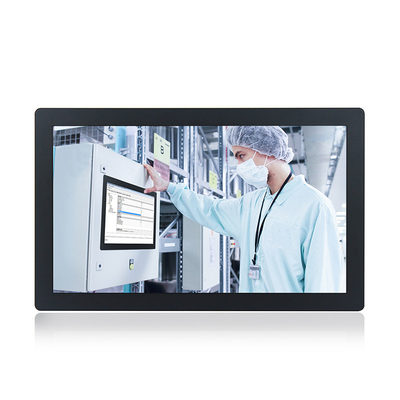 Win10 Iot J1900 HMI Industrial Panel PC Desktop Computer 21.5 Inch TPM 2.0 Resistive Touch