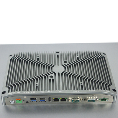 I7-8565U IP65 شاشة تعمل باللمس PC 24V 21.5 &quot;FHD LED كمبيوتر صناعي بدون مروحة