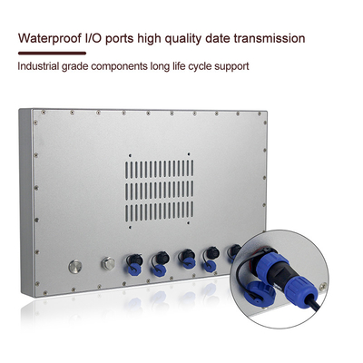 VESA Mounting Waterproof Touch PC Windows10 Core I5 ​​Fanless IP67