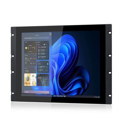 PCAP Touch Rack Mount Panel PC Front IP65 19 &quot;LED DC IN 9V - 36V