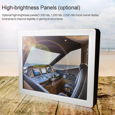 جودة Ip68 شاشة تعمل باللمس لوحة أجهزة الكمبيوتر مع كابل مقاوم للماء مصنع