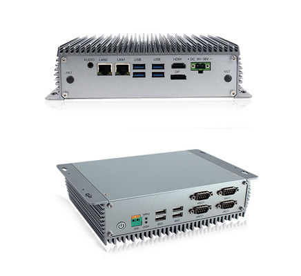 جودة إنتل 8th 4305U Industrial Embedded Box PC ، 4 COM 9-36V Intel Industrial PC مصنع