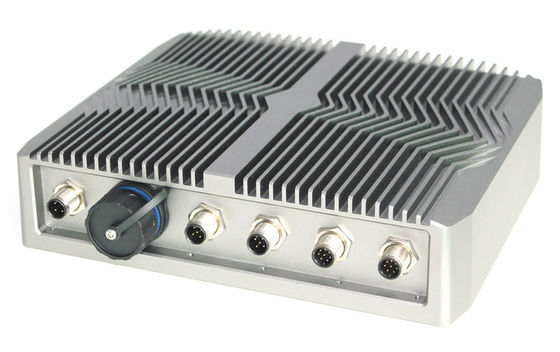 جودة الكمبيوتر المدمج بدون مروحة IP69K الصناعية ، سبائك الألومنيوم 8th Rugged Mini PC مصنع